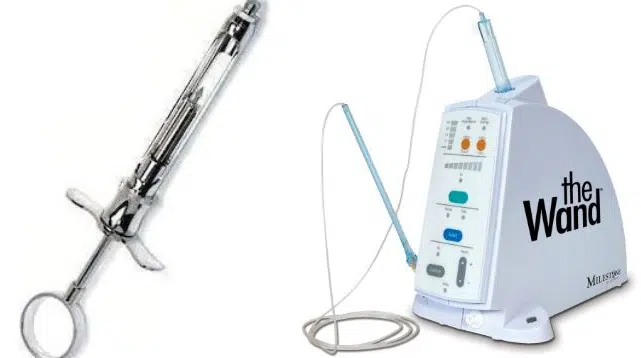 Wand computerized anesthesia